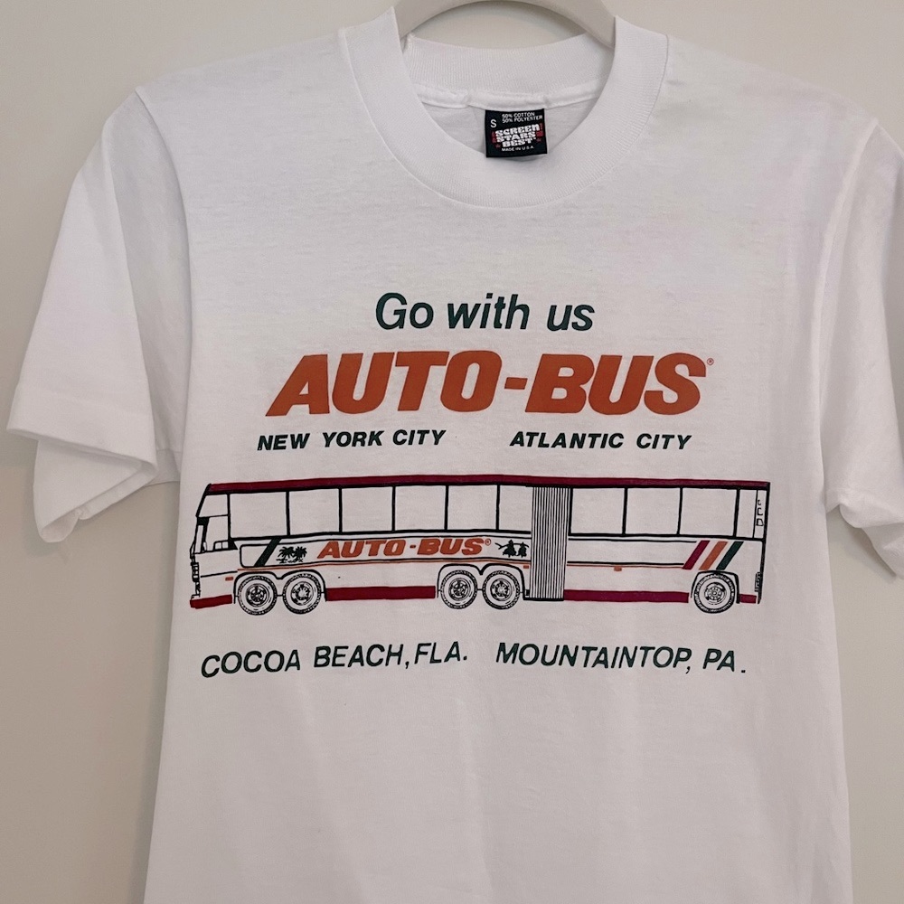 Vintage Auto Bus t shirt